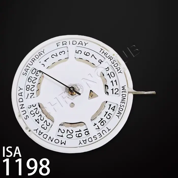Accessoires tout nouveau mouvement de montre à quartz suisse ISA 1198 avec batterie 927
