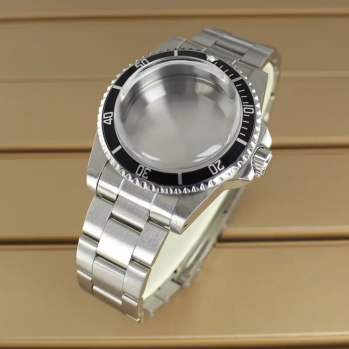 Boîtier de montre vintage en argent de 38 mm