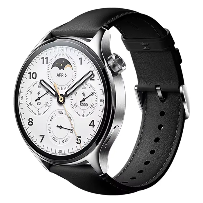Bracelet en cuir d'origine pour Xiaomi Watch S3 S1 Pro/S1 & MI Color 2/S1, Bracelet en cuir de vache