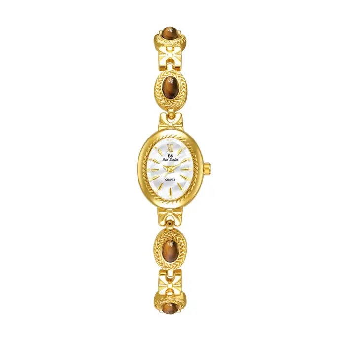 Montre-Bracelet élégante pour femmes, rétro, exquise, Business, Simple, couleur Melard, Vintage, hor