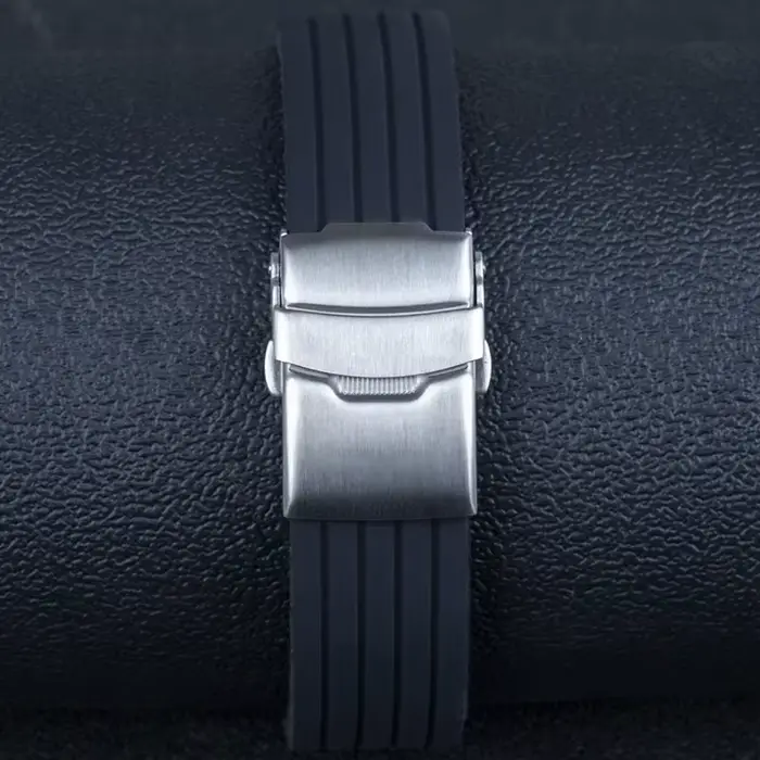 Bracelet de montre étanche en caoutchouc de Silicone, 19mm, 20mm, 21mm, 22mm, pour Longines, pour Co