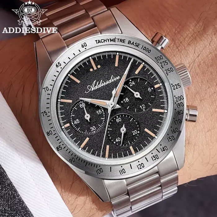 ADDIESDIVE – montre chronographe de course Vintage pour hommes