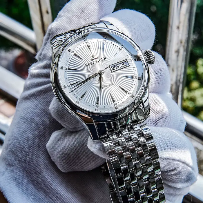 Reef Tiger-Montre habillée de luxe pour homme