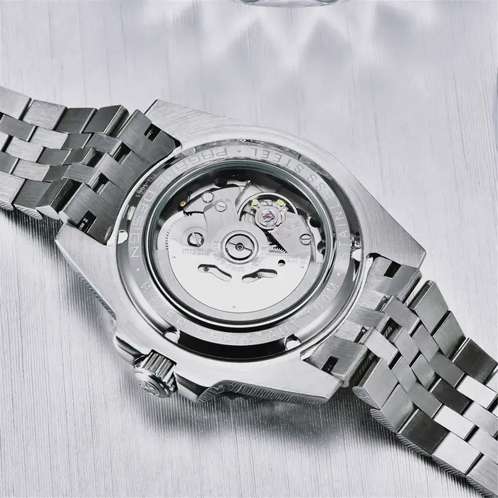 PAGRNE DESIGN NH35 montre mécanique automatique 41mm saphir cristal acier inoxydable étanche 10Bar