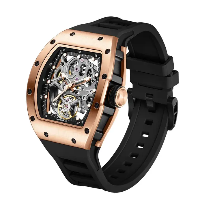 Édition Spéciale Festival du Shopping 2026 : Montre Mécanique Automatique Squelette Classique RM Étanche Haut de Gamme