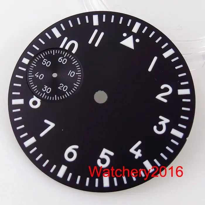 Corgeut-Cadran de Montre Mécanique pour Homme, Vert, Bleu, Noir, Shoous Index Fit, ETA 6497, ST 3600
