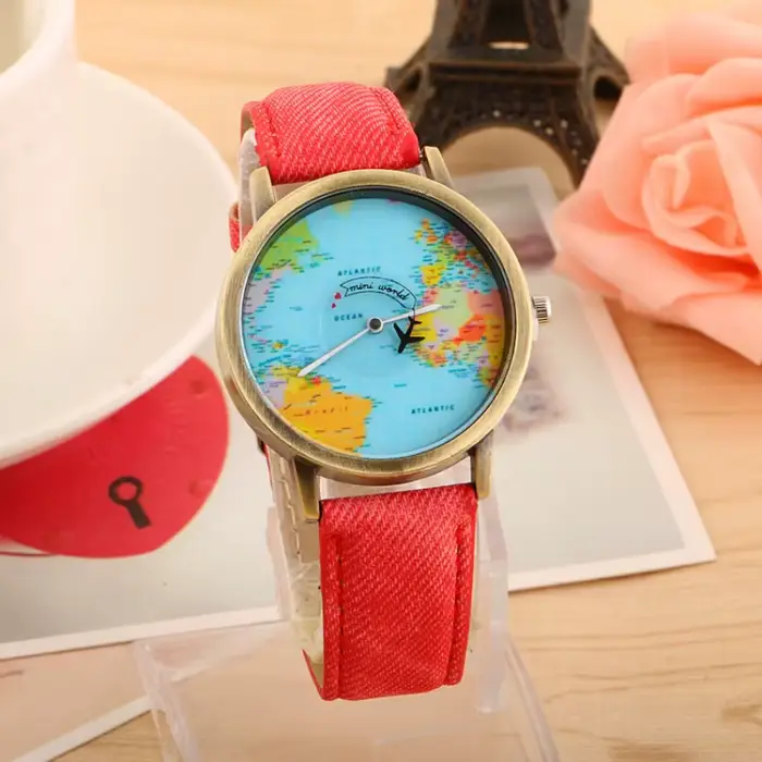 Montre terre antique en cuivre