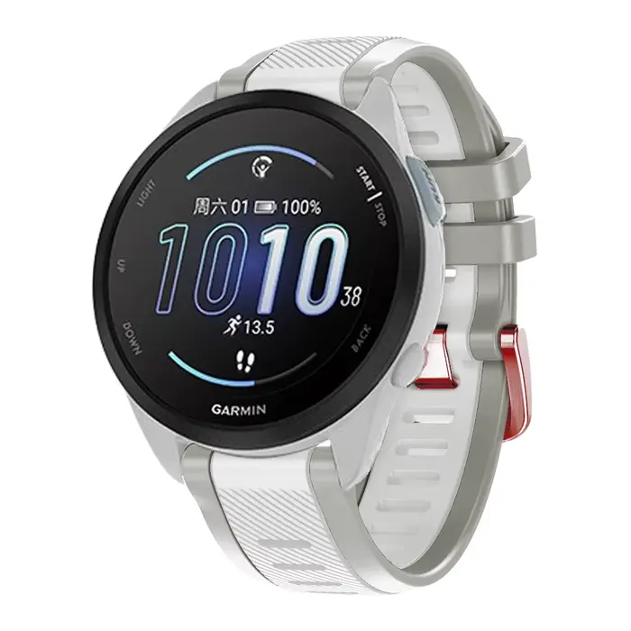 Bracelet de rechange en silicone pour Garmin Forerunner, bracelet de montre, accessoires Correa, 165, 645, 245 Music Venu 2 Pluss SQ 2, 20mm