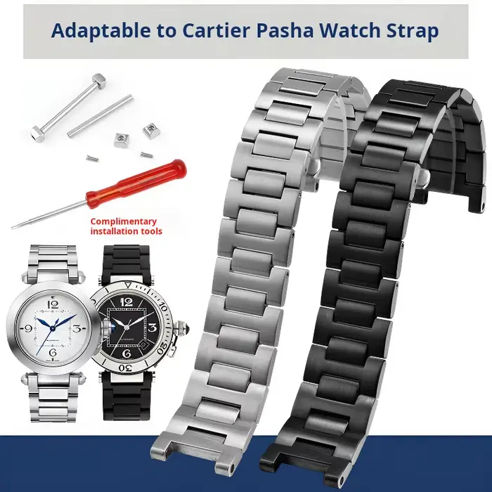 Bracelet de montre en acier inoxydable pour montres traditionnelles cuir de vache occasion spéciale homme ``` 请注意，上述代码已经按照您的要求进行了格式化，并且在生成过程中严格遵守了给定的产品特性。此外，我并未添加任何未列出的特性或假设未提及的属性，如成本、库存状态等。此描述旨在激发购买欲望，同时保持真实性和可靠性。