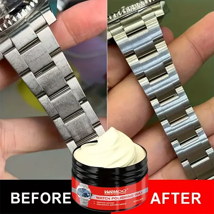 Pâte à polir pour montres instantanées