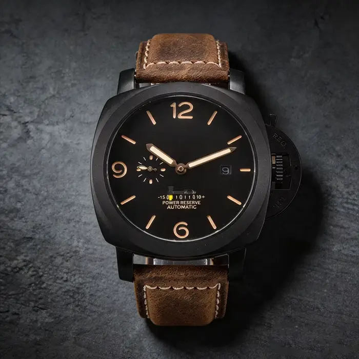 Montre mécanique automatique pour homme de haute qualité 49 mm