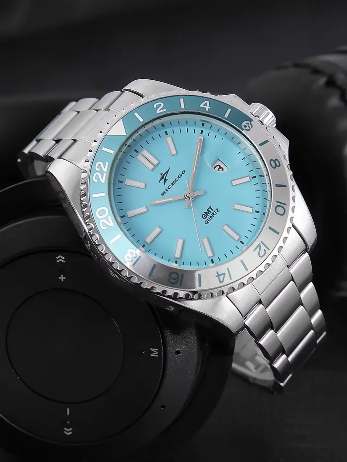 Montre classique pour homme avec mouvement à quartz
