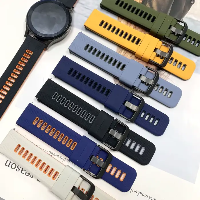 Bracelet de sport en Silicone de 22mm