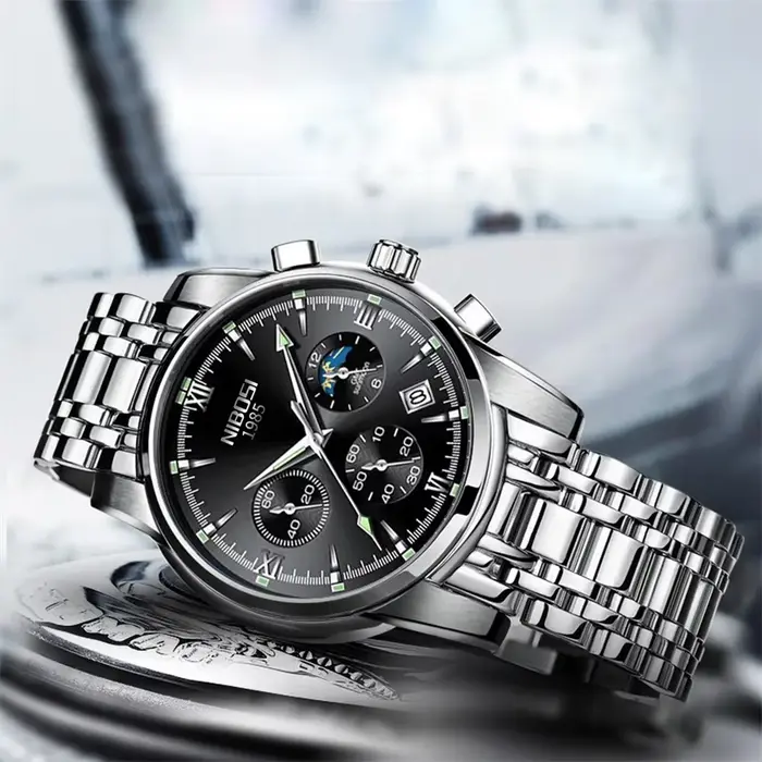 NIBOSI – montre-bracelet à Quartz pour hommes