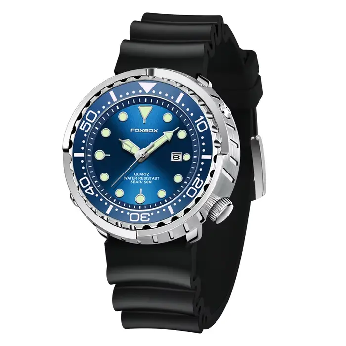 LIGE mode montre en or pour hommes haut de gamme de luxe 50M étanche hommes montre-bracelet à Quartz