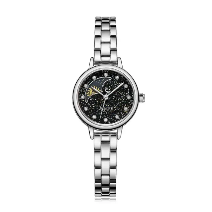 Montre soleil & lune pour femmes