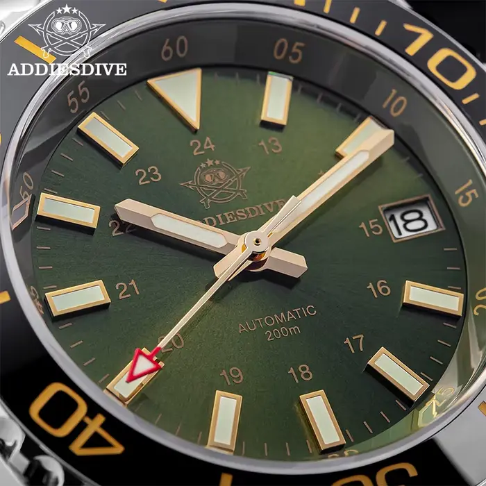 ADDIESDIVE – montre automatique pour hommes d'affaires