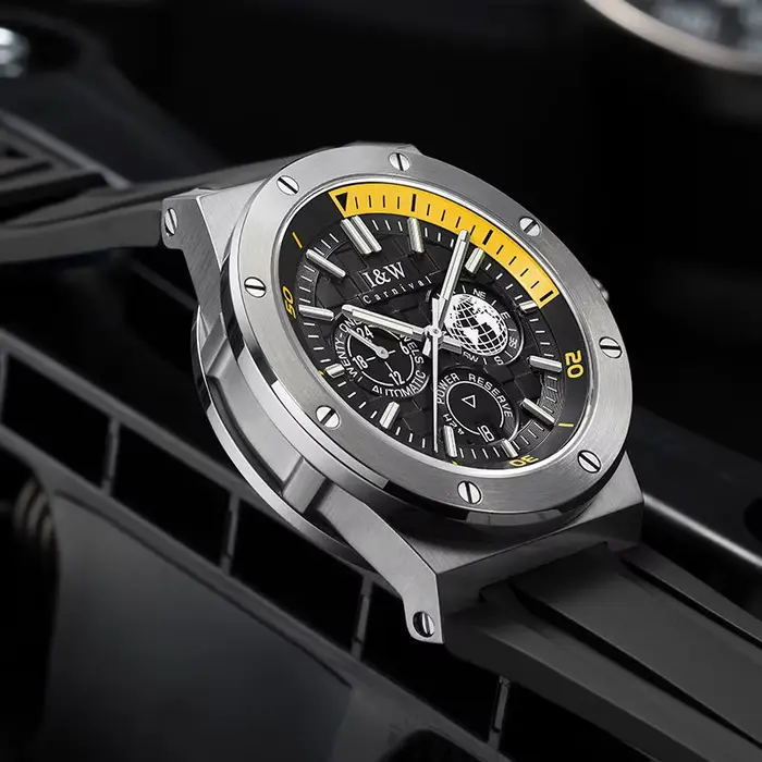 Montre mécanique de luxe Carnival Brand IW