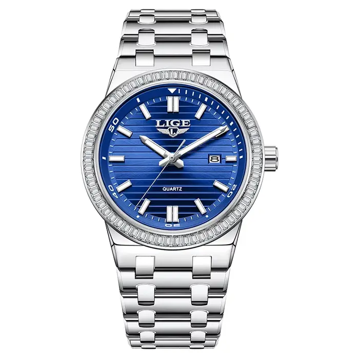 LIGE – montre de luxe pour femmes, Simple et élégante, à Quartz, étanche, lumineuse, nouvelle collec