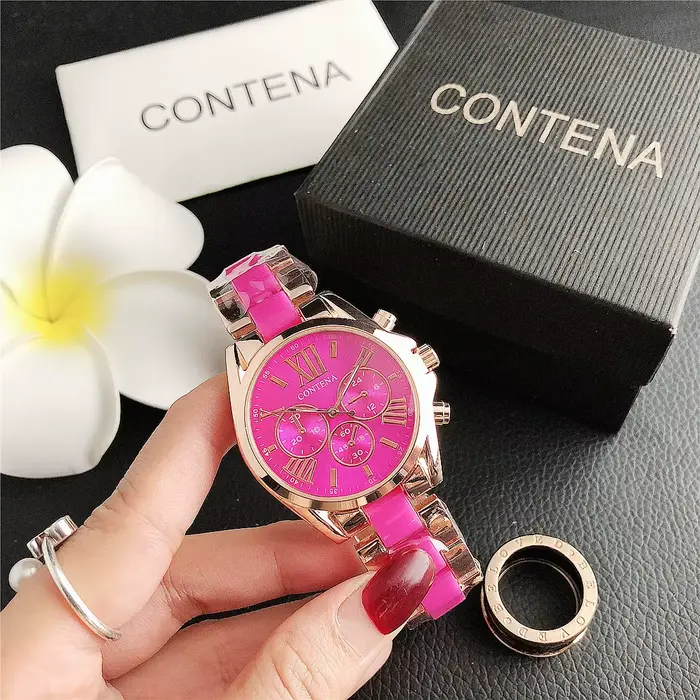 Montres-bracelets simples en acier inoxydable pour femmes