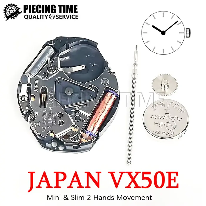 Mouvement à quartz japonais VX50 VX50E