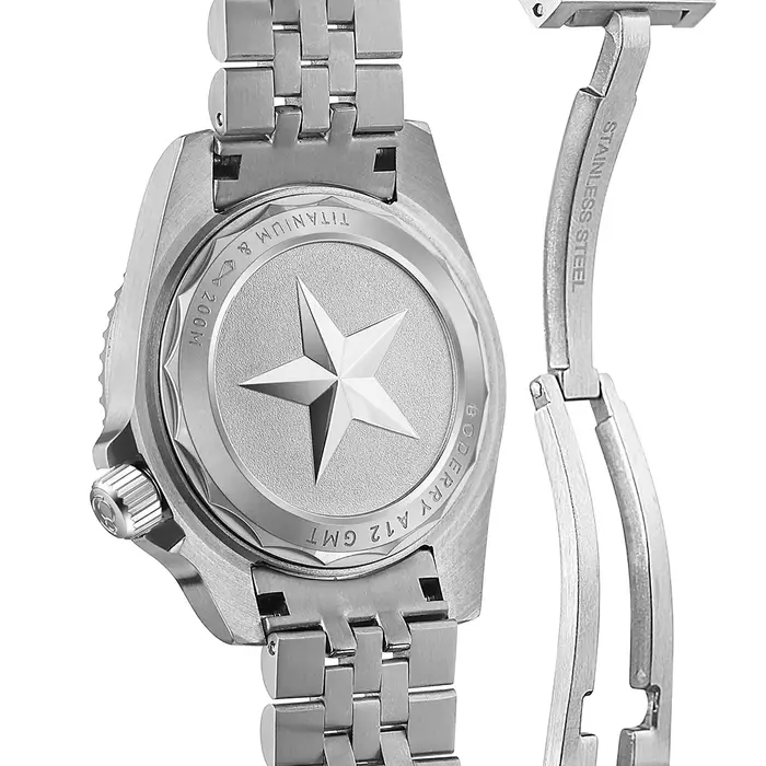 Boderry-Montre de plongée en titane ADMIRAL Gstuff pour homme