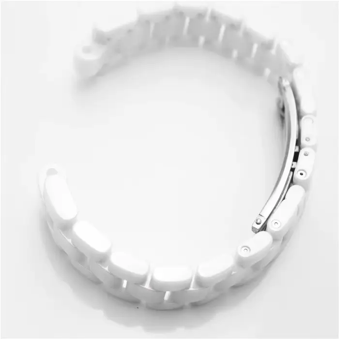 Bracelet de montre en céramique pour hommes et femmes