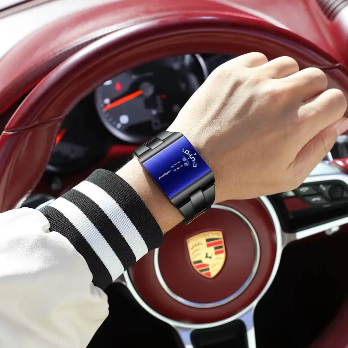 Montre homme POEDAGAR Top Rectangle Original