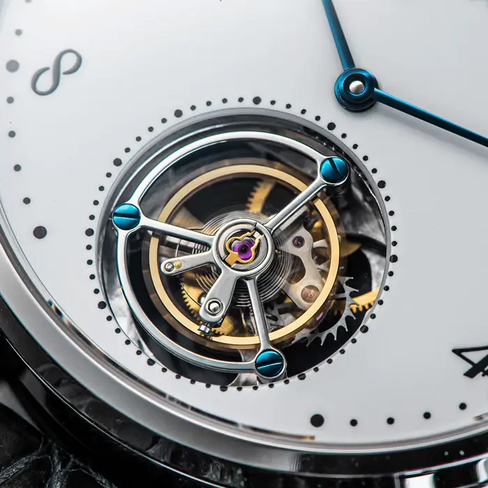 Sugess luxe Tourbillon hommes montre mécanique main vent Original ST8230 mouvement cadran en céramique bracelet Crocodile cadeau de noël nouveau