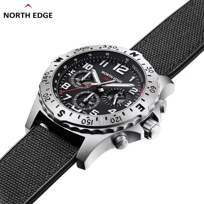 Nouvelle montre électronique sportive MACH2 en acier inoxydable
