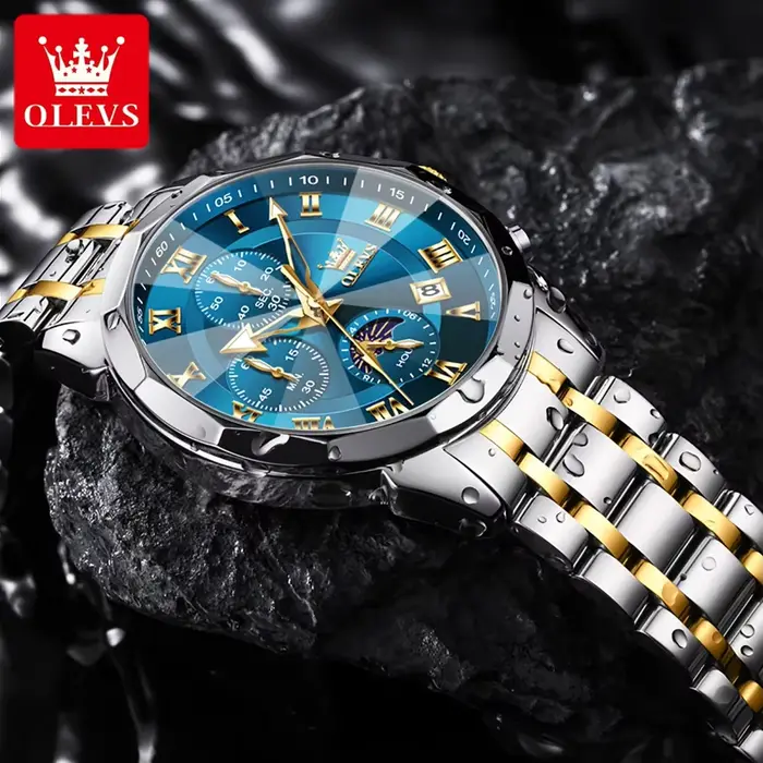 OLEVS montre d'affaires hommes