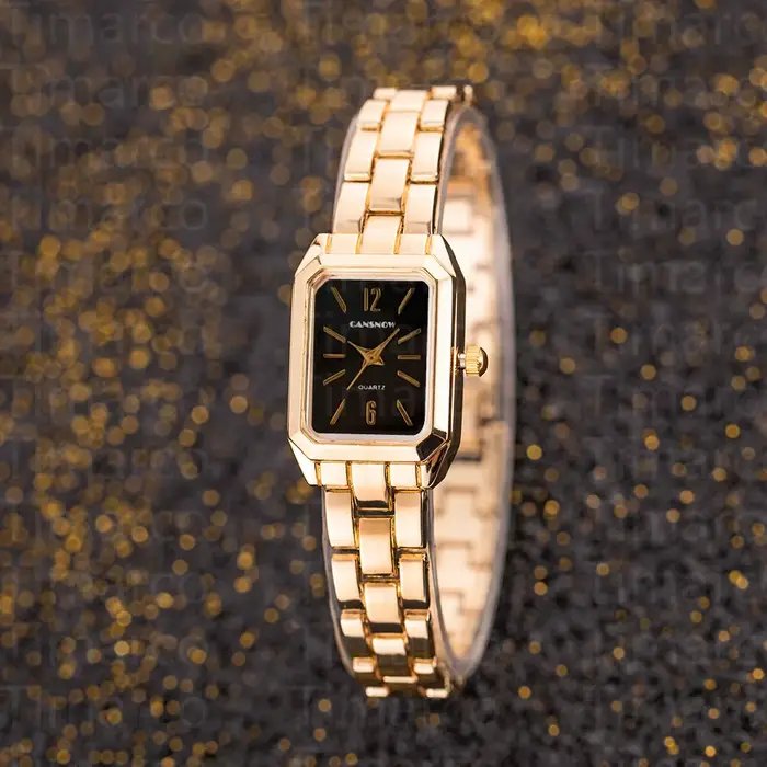 Montre à quartz d'affaires élégante pour femmes