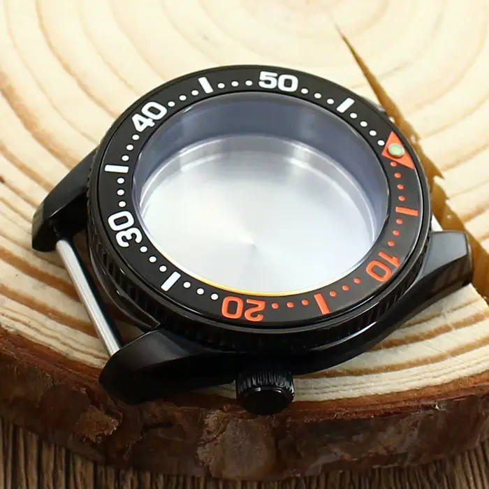 Boitier de montre Fanya losch SKX PROSPEX SPB385J1 en acier inoxydable avec verre saphir pour mouvements Seiko robuste et élégant pour homme occasions sportives et formelles