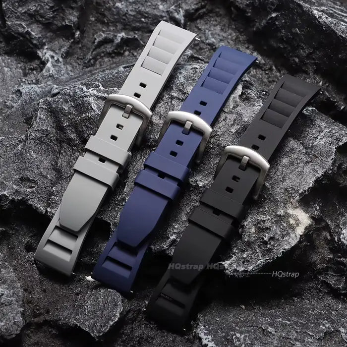 Bracelet de montre en Silicone 20mm 22mm en caoutchouc