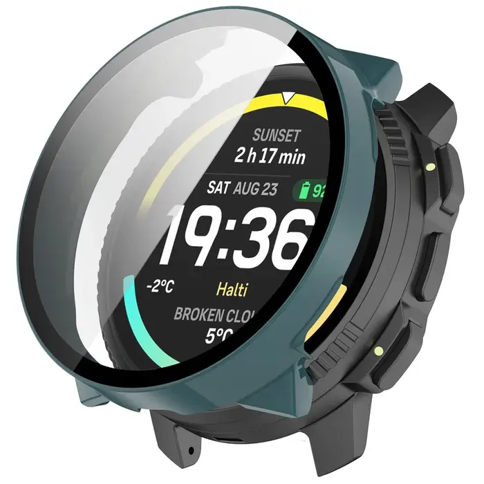 Étui pour montre de sport Suunto Vertical 2 avec protecteur d'écran en verre trempé pour homme et femme couleurs variées 18mm 25mm occasions spéciales activité sportive élégance