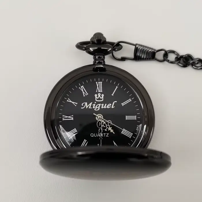 Montre de poche vintage personnalisable avec gravure nom texte pour hommes et femmes cadeau occasion spéciale garçon d'honneur mariage anniversaire