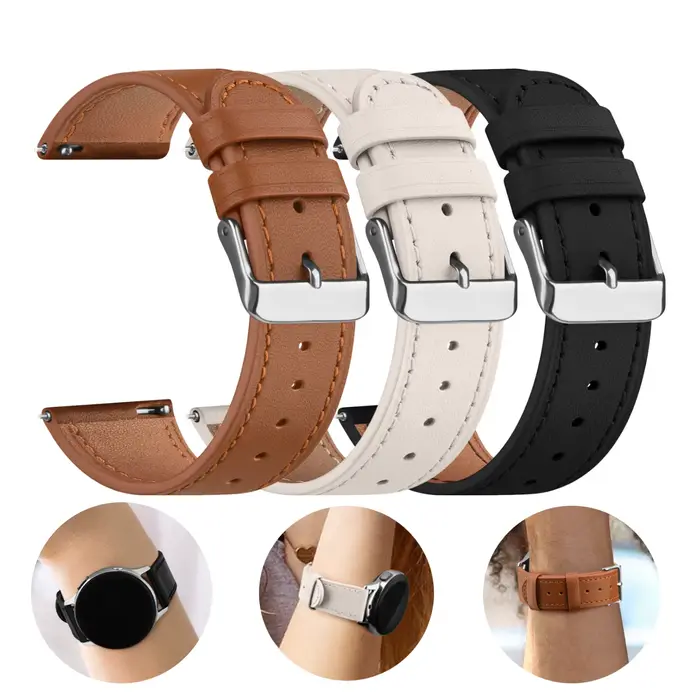 Bracelet en cuir de 20mm pour Polar Pacer/Pacer Pro, Bracelet de Sport pour Polar Ignite 3 2 Unite, accessoires