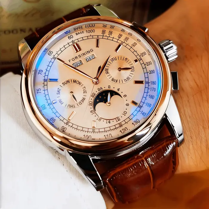 Montre mécanique rétro Forsining