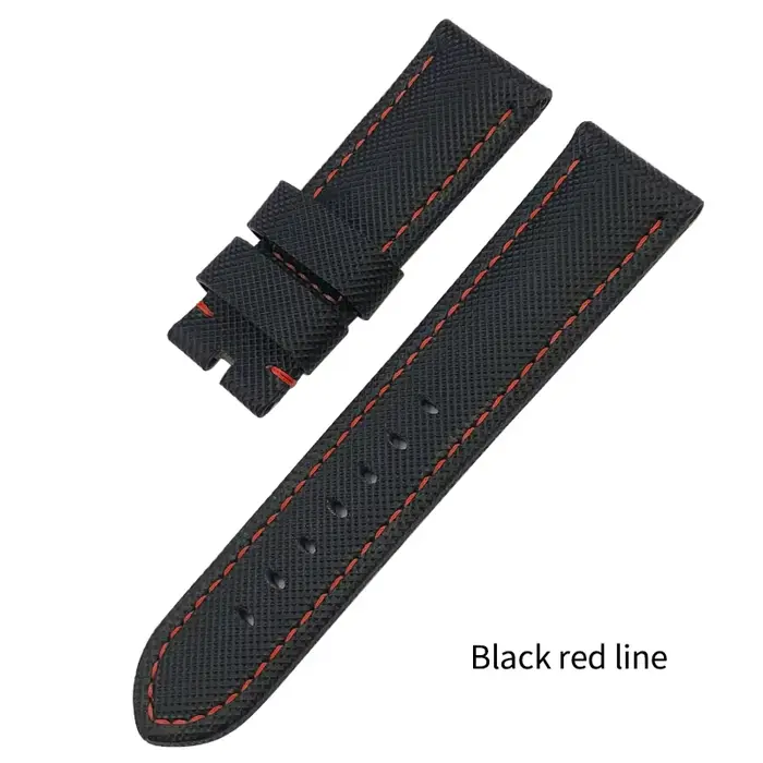 Bracelet de montre en nylon adapté pour Panerai, LUMINOR, SN, SubPAM01661, fibre de carbone, bracele