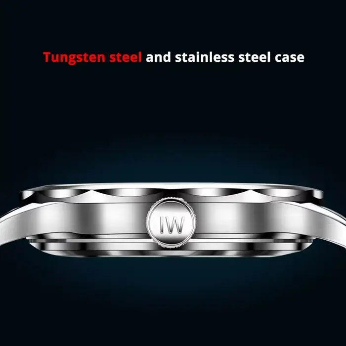 Montres de luxe en tungstène I&W pour hommes