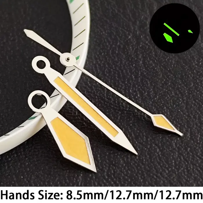 Aiguilles de montre compatibles avec les mouvements NH35/NH36/NH38/NH70/NH71/NH72