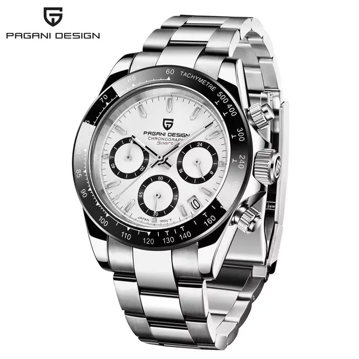 2025 PAGANI DESIGN nouveau PD1644 cadran météorite mode hommes montres à Quartz 100M verre saphir ch