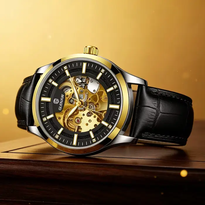 GLENAW – montre de luxe pour hommes d'affaires