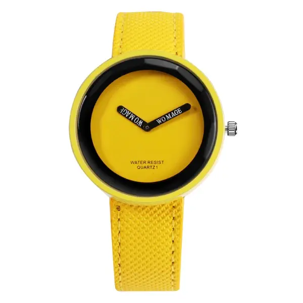 WoMaGe – montre-bracelet en cuir pour femmes