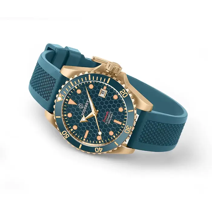 Boderry montre en Bronze Seaturtle titane plongeur montre-bracelet de luxe automatique mécanique