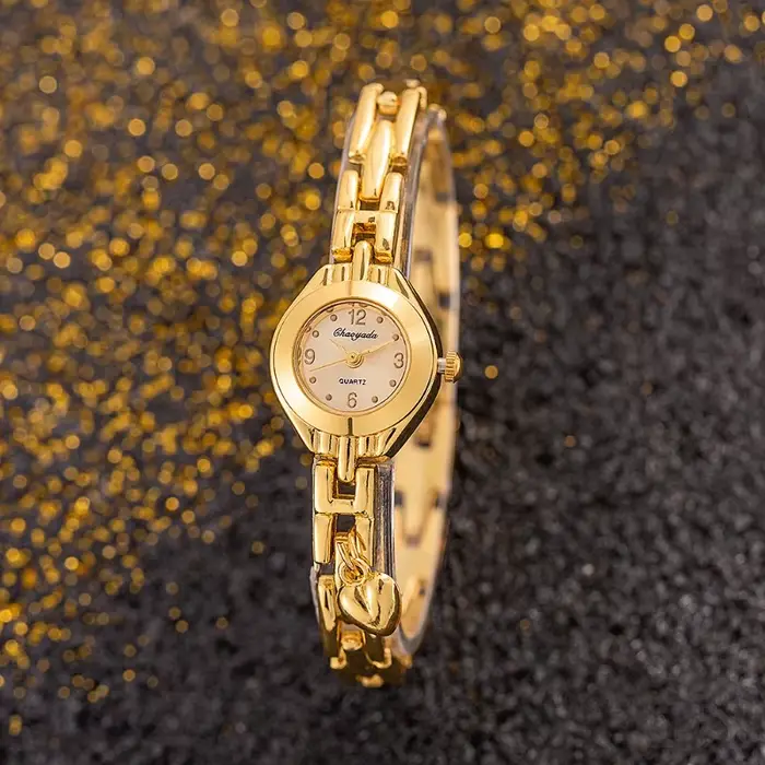 Élégant petit cadran femmes montres de luxe marque or montres pour femme robe Simple dames montres à
