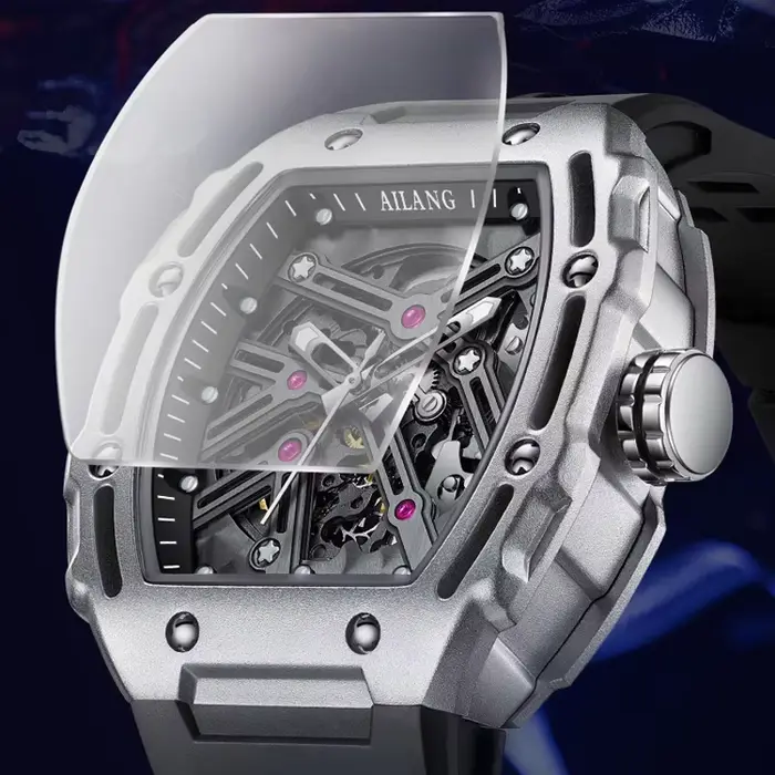 Montre Daniel Gorman Squelette Tonneau Automatique Edition Limitée pour Homme Occasions Spéciales Elégance et Précision