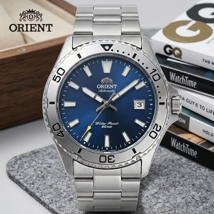 Montre automatique de plongée Orient 20Bar pour homme