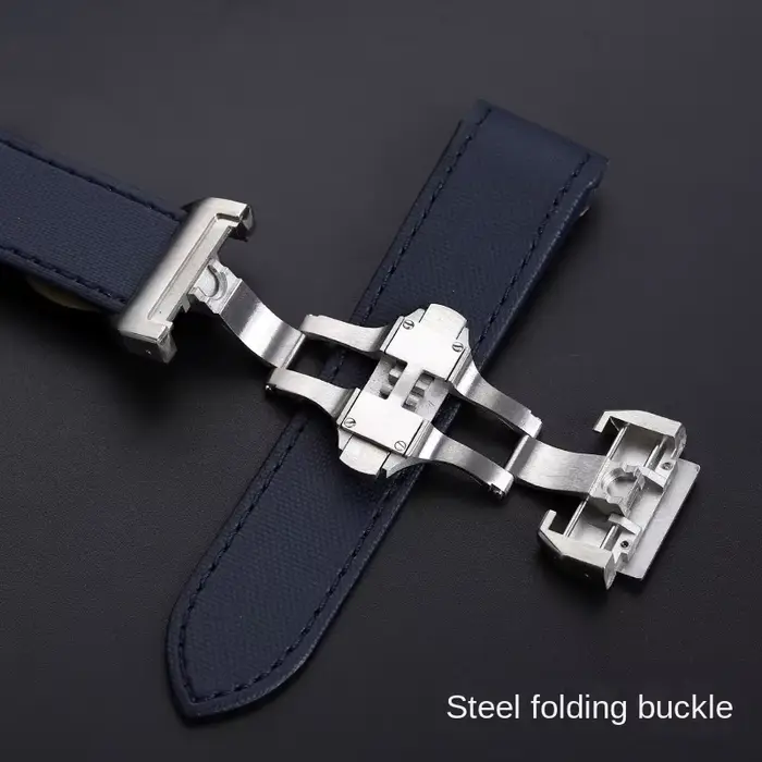 Bracelet de montre en cuir pour homme