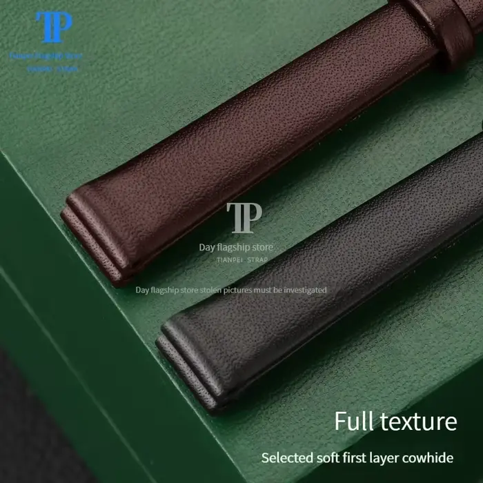 Bracelet de montre en cuir 9mm